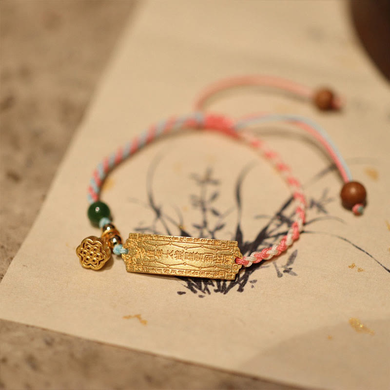 KarmaRipple's 925 Sterling Silver Handmade Multicolor String Protection Fortune Talisman Braid Bracelet p1