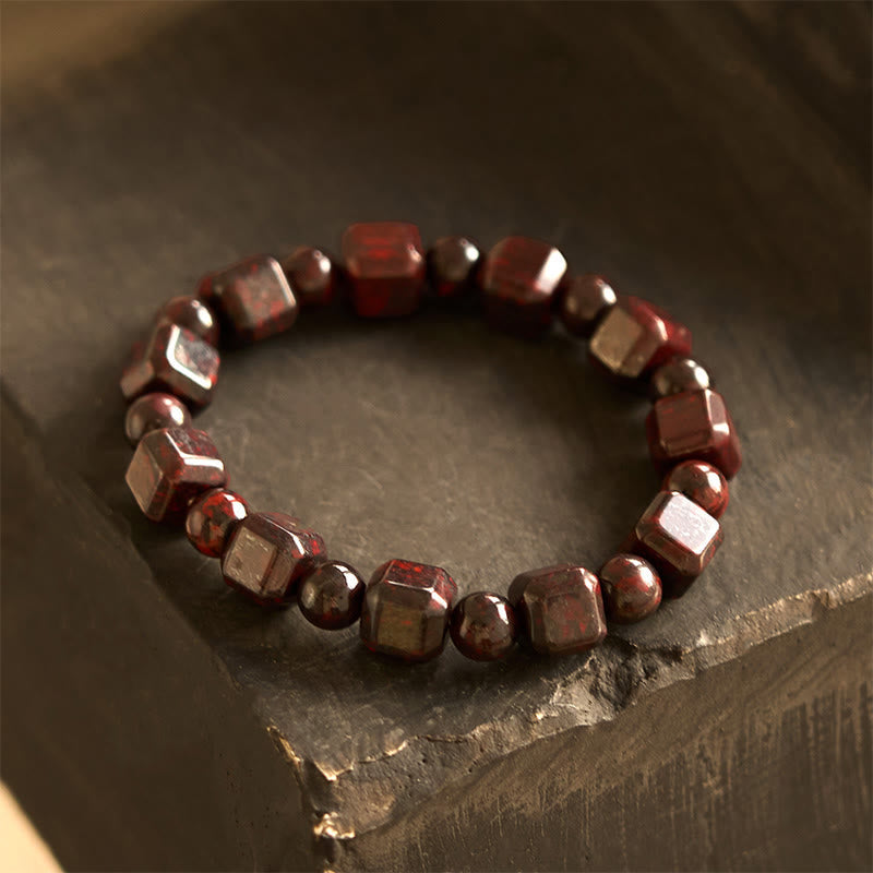 KarmaRipple's Bloodstone Strength?Bracelet p1