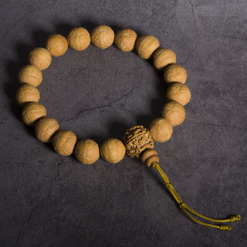 KarmaRipple's Bodhi Seed Fortune Auspiciousness Wrist Mala Tassel Pocket Mala p1