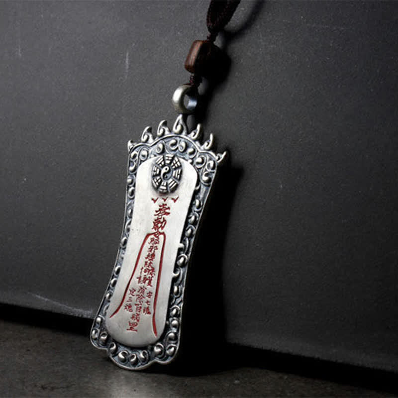 KarmaRipple's FengShui Bagua PiXiu Cinnabar Balance Pendant Necklace p7