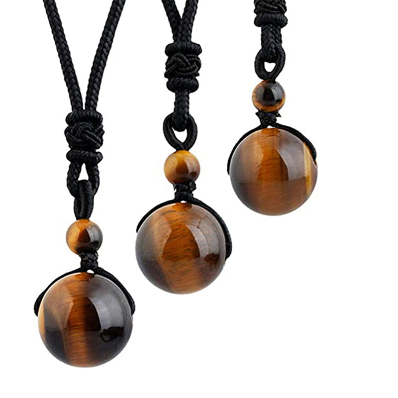 KarmaRipple's Tibetan Tiger's Eye Protection Pendant p14