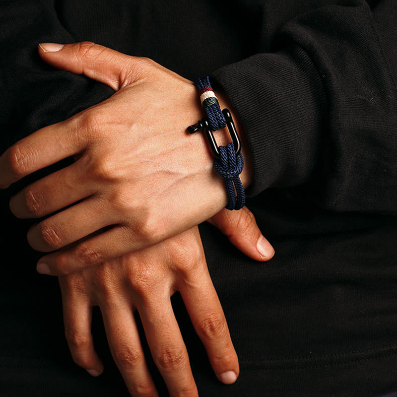 KarmaRipple's Simple Design Fortune Stainless Steel Buckle Bracelet p8