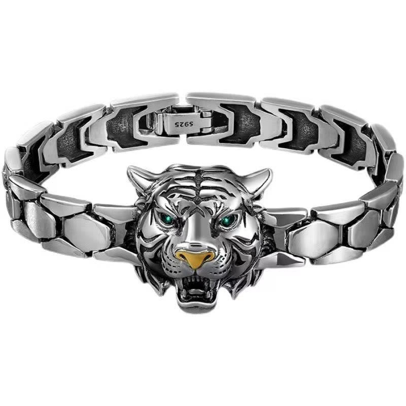 KarmaRipple's Tiger Head Design Balancing Bracelet p13