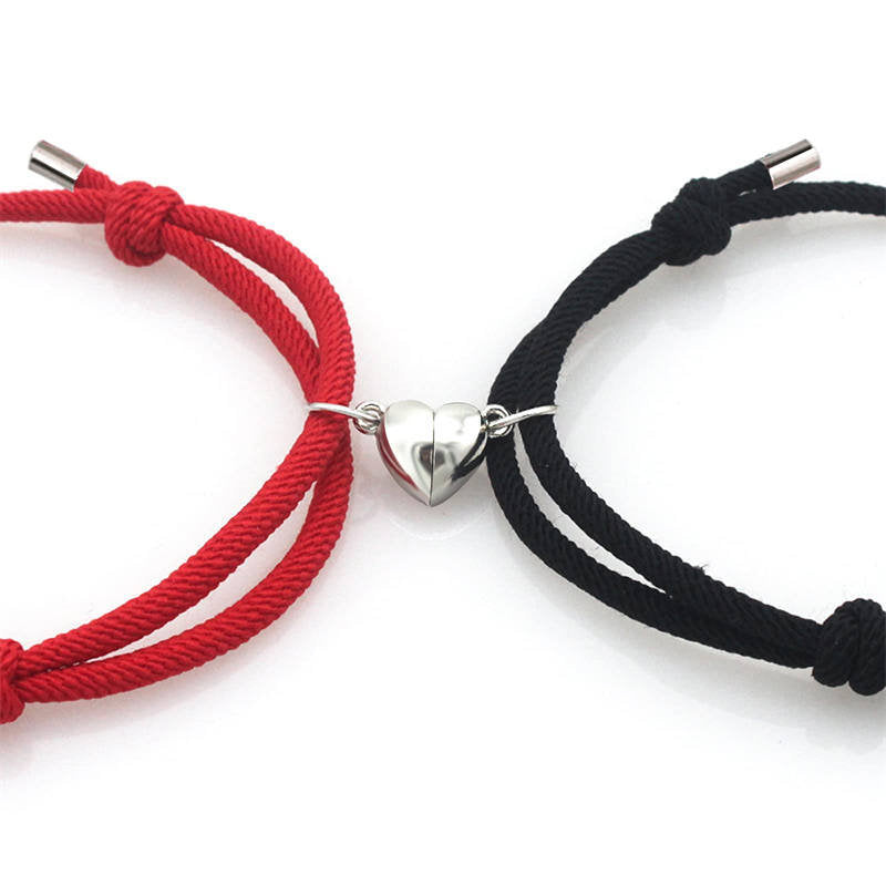 KarmaRipple's 2Pcs Love Magnetic Pair String Strength Bracelet p19