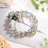 2Pcs(Moonstone&14K Gold Plated Moonstone)(Wrist Circumference 14-16cm)