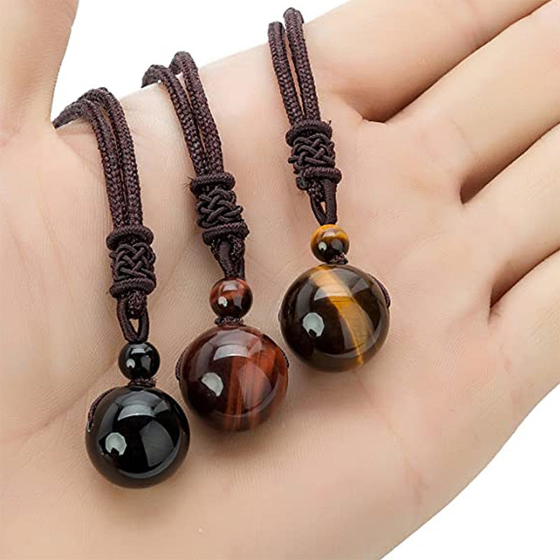 KarmaRipple's Tibetan Tiger's Eye Protection Pendant p10