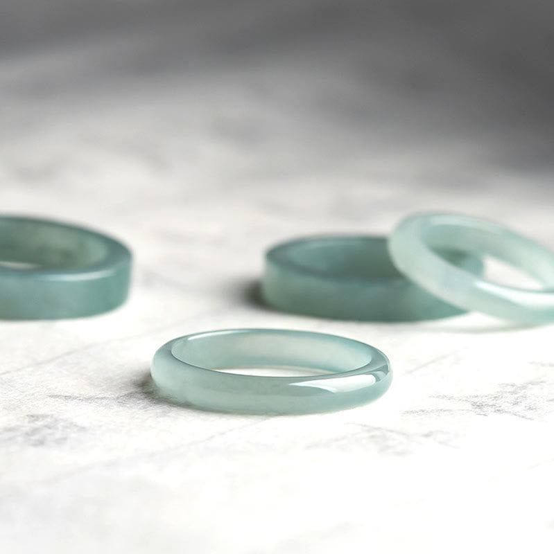 KarmaRipple's Authentic Jade Prosperity Fortune Ring p11