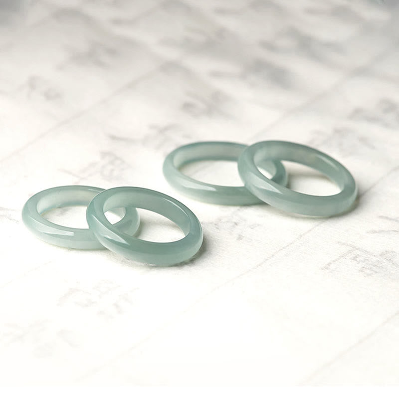 KarmaRipple's Authentic Jade Prosperity Fortune Ring p5