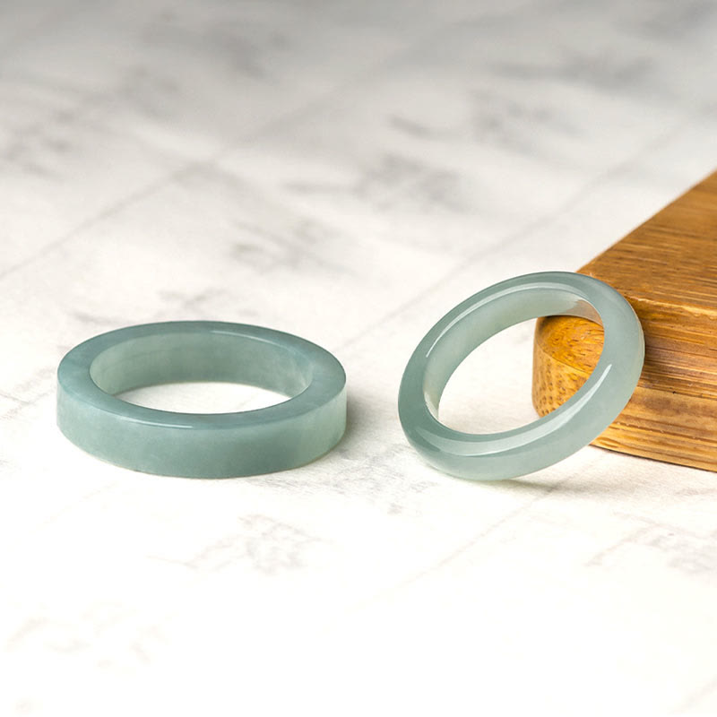 KarmaRipple's Authentic Jade Prosperity Fortune Ring p10