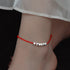 Red Anklet(Circumference 30cm)