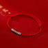 Silver-Red Rope(Wrist Circumference 14-20cm)