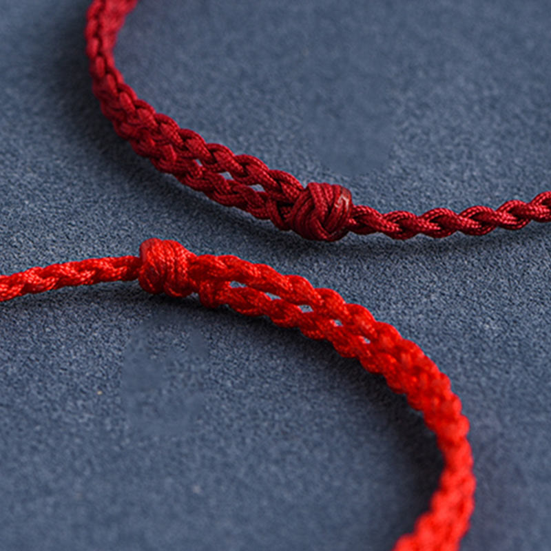 KarmaRipple's Handmade 999 Sterling Silver Rabbit Luck?Rope Bracelet Anklet p20