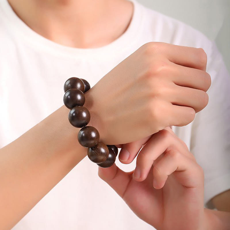 KarmaRipple's Tarakan Basic Floating On Water Agarwood Peace Bracelet p13