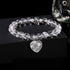 White Crystal(Wrist Circumference: 14-16cm) / 10mm