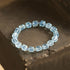 Blue Topaz(Wrist Circumference: 14-16cm) / 8-10mm