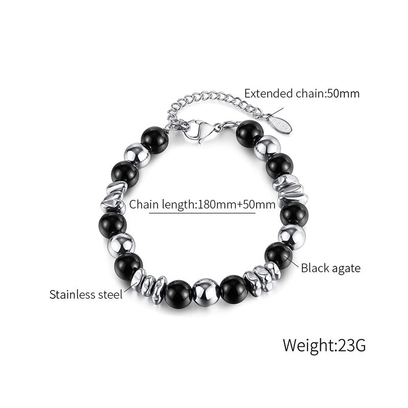 KarmaRipple's Black Onyx Fortune Bracelet p8