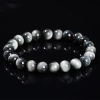 KarmaRipple's Authentic Eagle's Eye Stone Courage Positive Bracelet