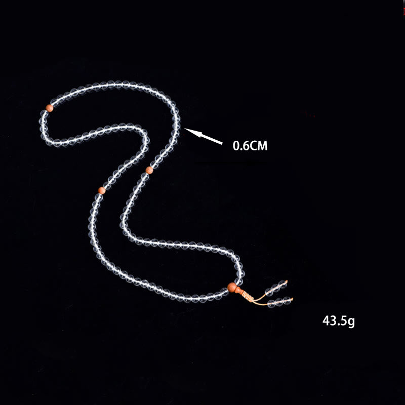 KarmaRipple's 108 Mala Beadwork Authentic Stone Ivory Gemstone Sandalwood Balancing Bracelet p6