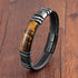 Tiger Eye-Black / 16-18cm