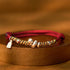999 Sterling Silver Red Rope (Wrist Circumference: 15-17cm)