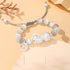 999 Sterling Silver Chrysoberyl Moonstone(Wrist Circumference: 16-21cm)