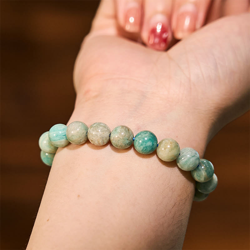 KarmaRipple's Love Self Green Series Calm Balance Support Bracelet p12