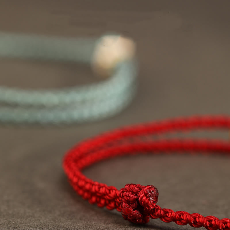 KarmaRipple's 999 Gold Year of the Snake Eternal Endless Weave Infinity Handmade Fortune Bracelet p10