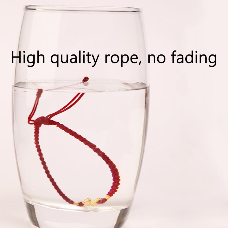 KarmaRipple's 999 Gold Year of the Snake Eternal Endless Weave Infinity Handmade Fortune Bracelet p11