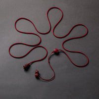KarmaRipple's Authentic Cinnabar Chinese Zodiac?Gourd Calm Blessing Red String Belly Chain