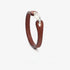 Single Circle-16-18cm / Brown & Smooth Buckle