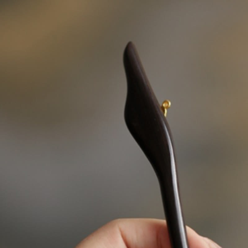 KarmaRipple's Auspicious Cloud Sandalwood Rabbit Protection Hairpin p34