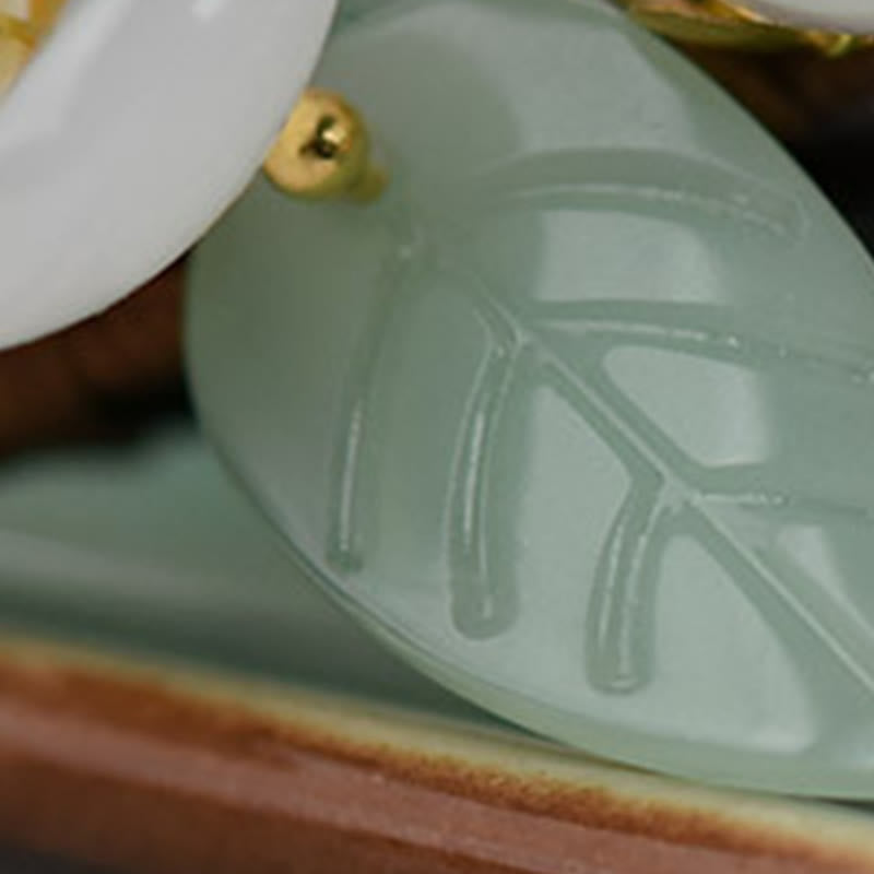 KarmaRipple's Grain Wood Liuli Magnolia Flowers Pearl Protection Hairpin p11