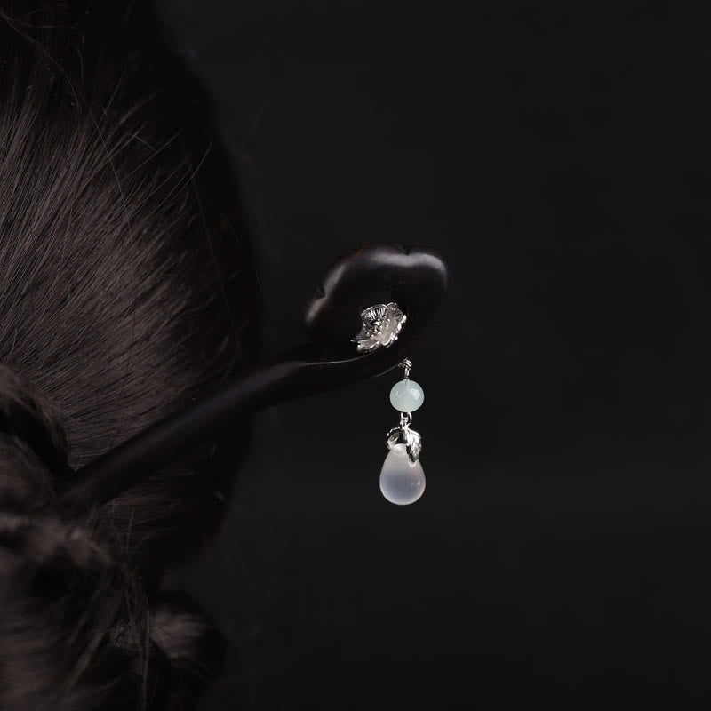 KarmaRipple's Ebony Auspicious Cloud Courage Hairpin p5