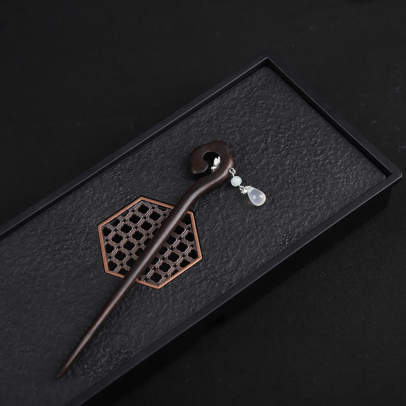 KarmaRipple's Ebony Auspicious Cloud Courage Hairpin p2