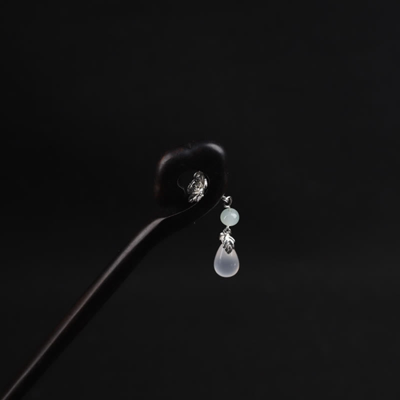 KarmaRipple's Ebony Auspicious Cloud Courage Hairpin p9