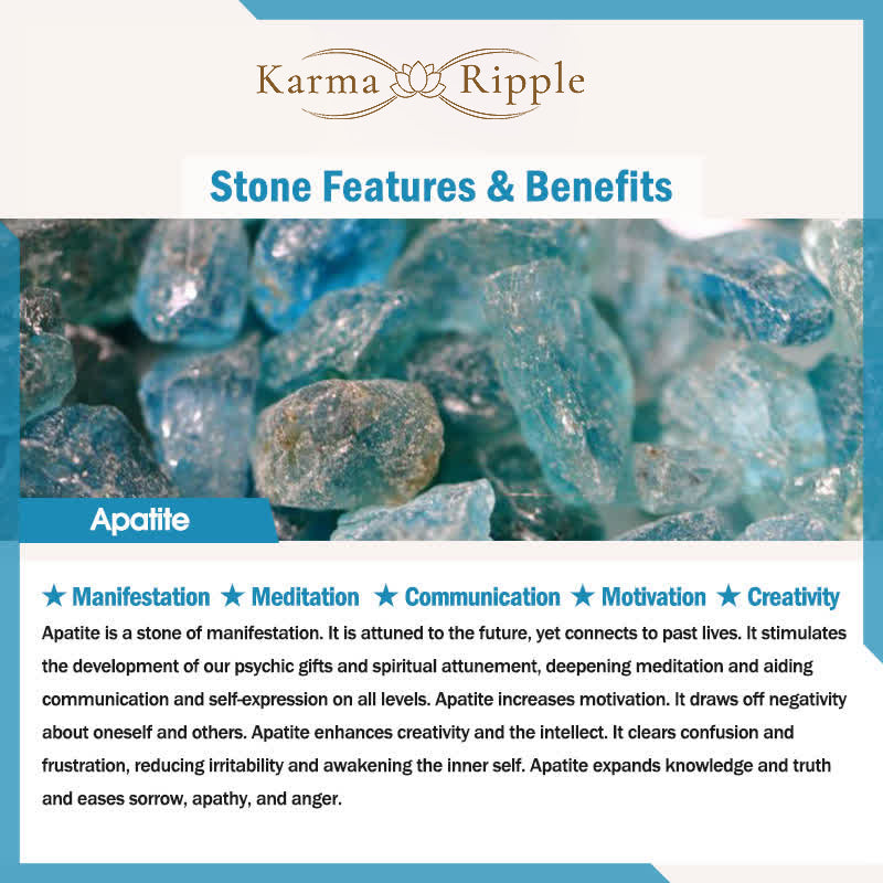 KarmaRipple's Lazurite Picasso Jasper Amazonite Rhodonite Apatite Positive Lotus Prayer Bead Bracelet p20