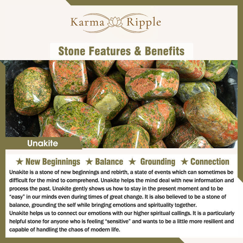 KarmaRipple's Various Gemstone Green Aventurine Love Heart Balance Bracelet p28