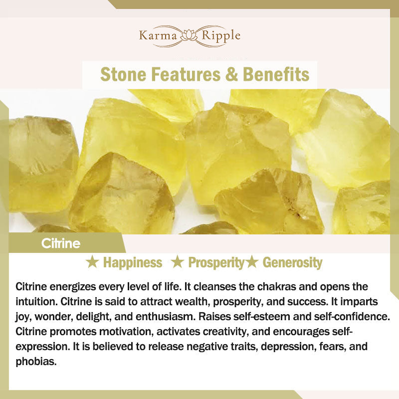 KarmaRipple's Citrine Amethyst Pixiu Prosperity Bracelet p7