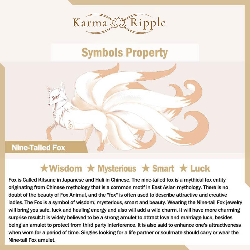 KarmaRipple's Authentic Citrine Ivory Gemstone Nine Tailed Fox Attracting Wealth Talisman Energy Bracelet p7