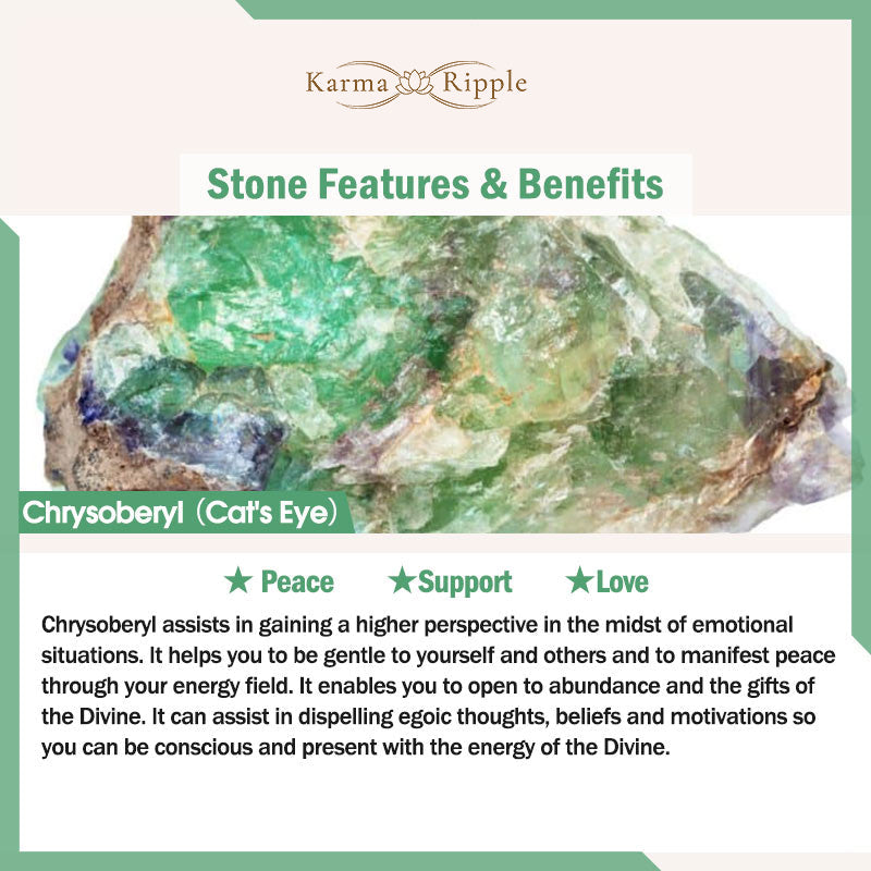 KarmaRipple's Sun Stone Strawberry Quartz Gemstone'sitive Bracelet p40