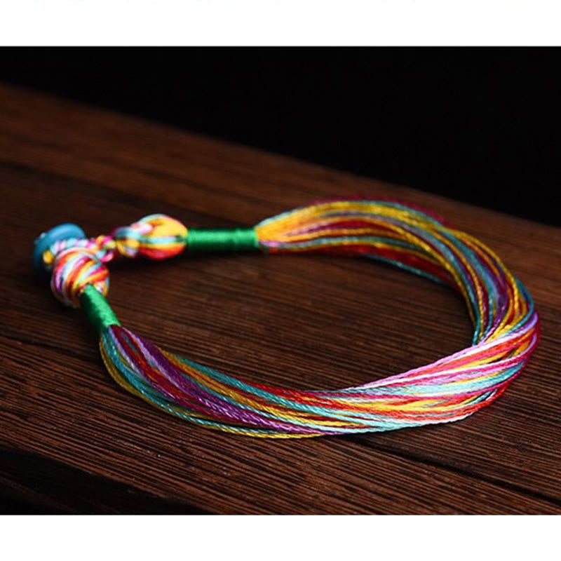 KarmaRipple's Tibetan Handmade Five Colorful Thread Dragon Boat Festival Protection Adult Child String Bracelet p7