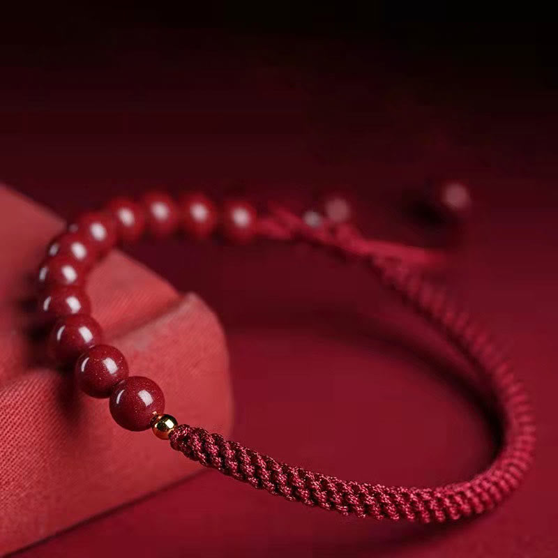 KarmaRipple's Authentic Cinnabar King Kong Weave Blessing String Bracelet p13