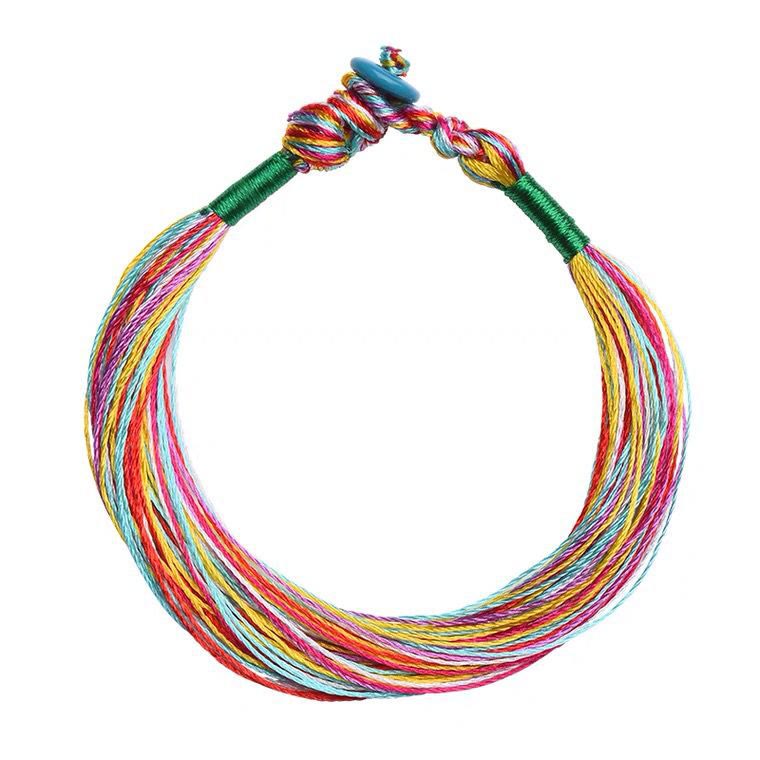 KarmaRipple's Tibetan Handmade Five Colorful Thread Dragon Boat Festival Protection Adult Child String Bracelet p9