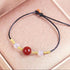 10mm Red Agate Chalcedony Bracelet