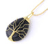 Black Onyx Gold Tree