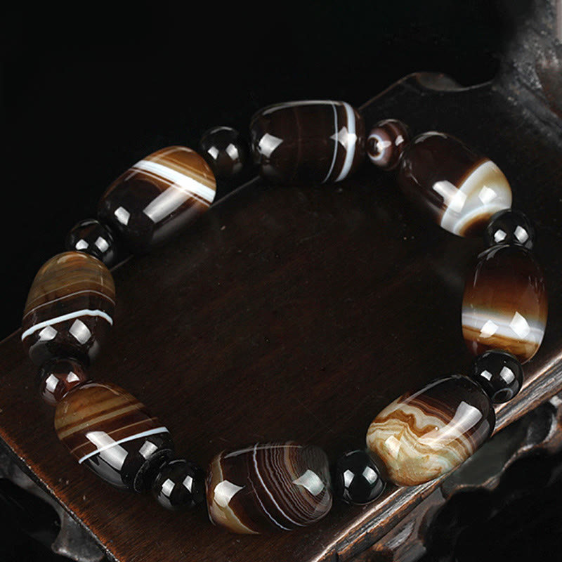 KarmaRipple's Authentic Sardonyx Courage Happiness Bracelet p4