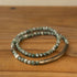 Green Point Stone / 16cm fit for Wrist Circumference 15-15.5cm