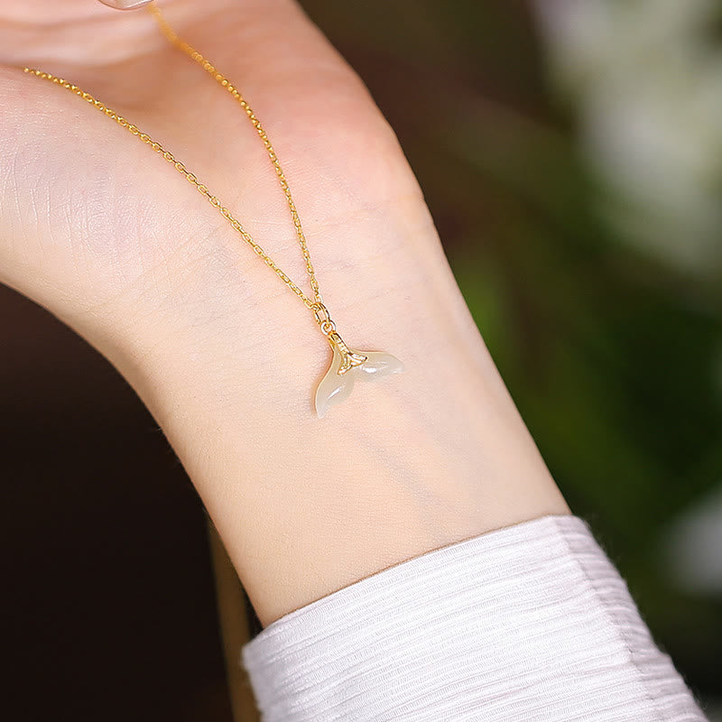 KarmaRipple's 925 Sterling Silver Authentic Hetian Jade Cyan Jade Fortune Laughing Buddha Butterfly Pendant Necklace p64