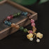Tourmaline&Two Bead Charm