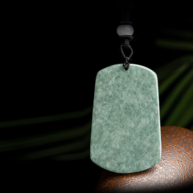 KarmaRipple's Year of the Dragon Chinese Zodiac Dragon Jade Success Amulet Pendant Necklace p7